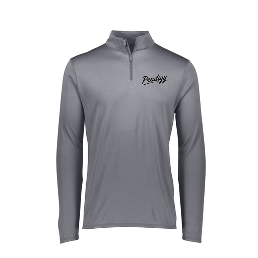 [FTLQFLGY-FAXS-LOGO2] Decker Women's Flex-Lite 1/4 Zip Shirt (Female Adult XS, Gray, Logo 2)