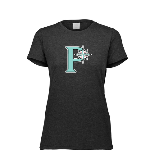 [FTSCUBBK-FAXS-LOGO1] Decker Women's Tri-Blend T-Shirt - Short Sleeve (Female Adult XS, Black, Logo 1)
