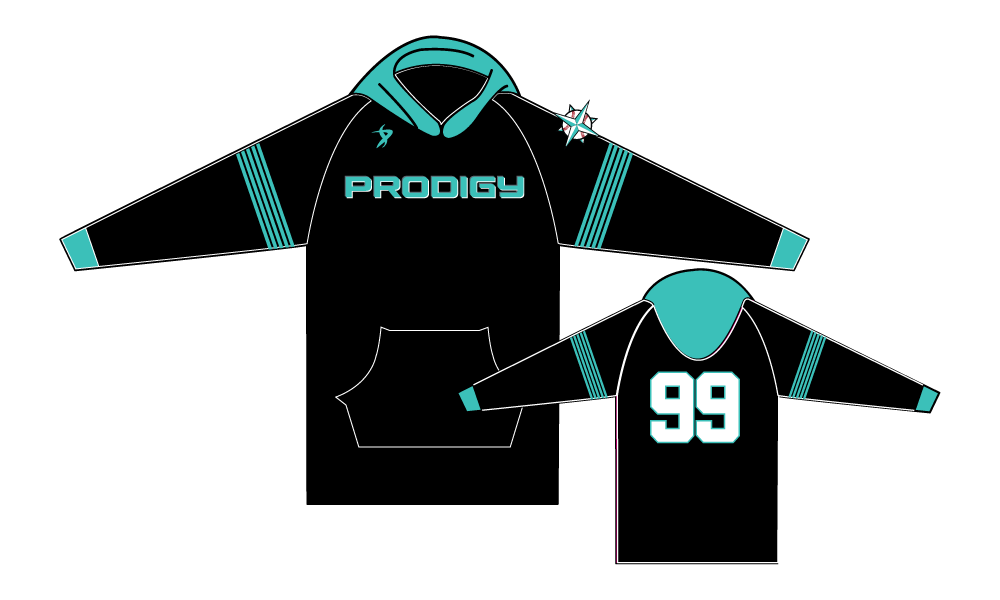 KC Prodigy - Brooks - Black Hoodie