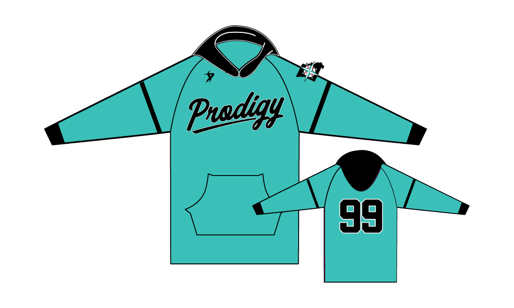 KC Prodigy - Brooks - Seafoam Hoodie