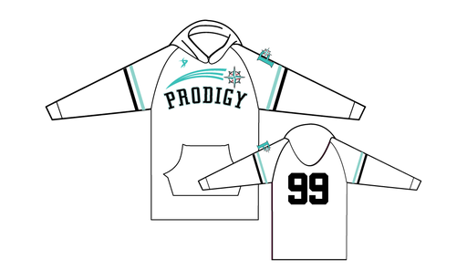 KC Prodigy - Brooks - White Hoodie